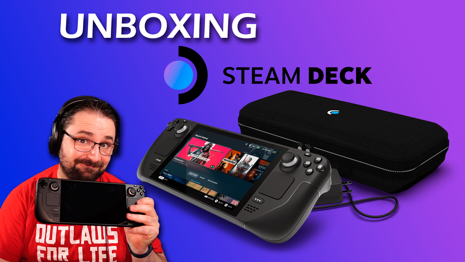 Unboxing de Steam Deck