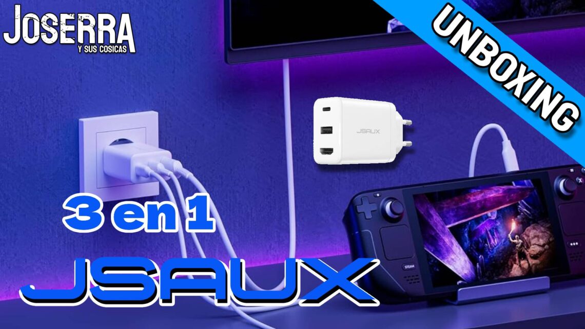 JSAUX Cargador 3 en 1
