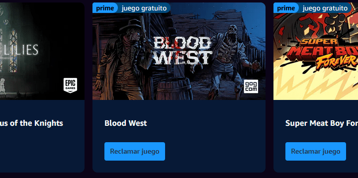 Consigue estos juegazos con Prime Gaming