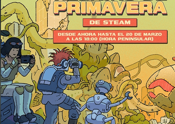 Comienzan las Rebajas de Primavera 2025 de Steam