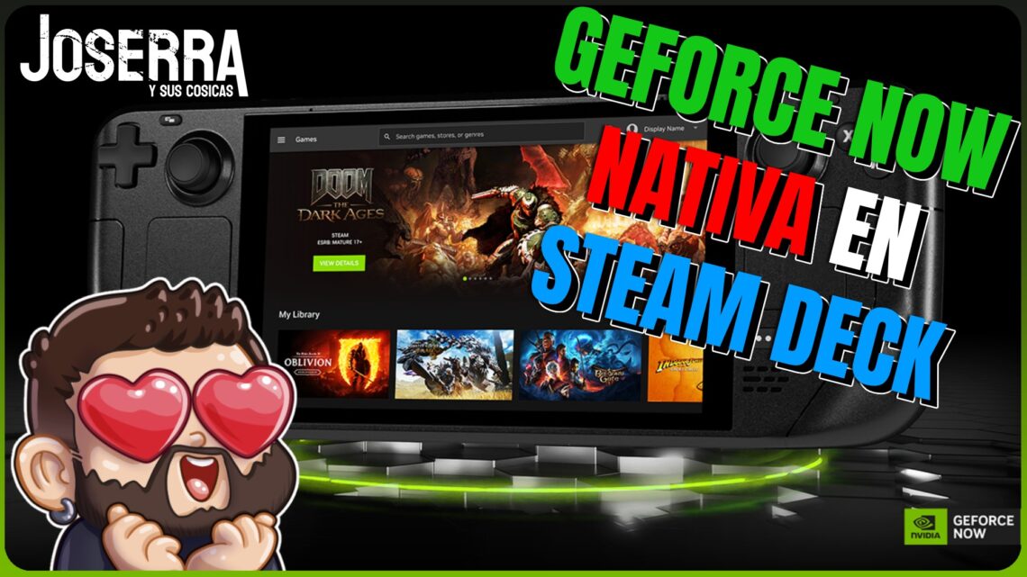 GeForce Now nativa para Steam Deck