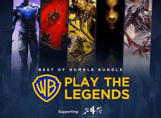 Pedazo de Bundle de WB: Play the Legends