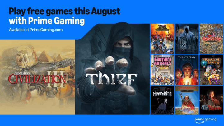 Juegos con Prime Agosto 25