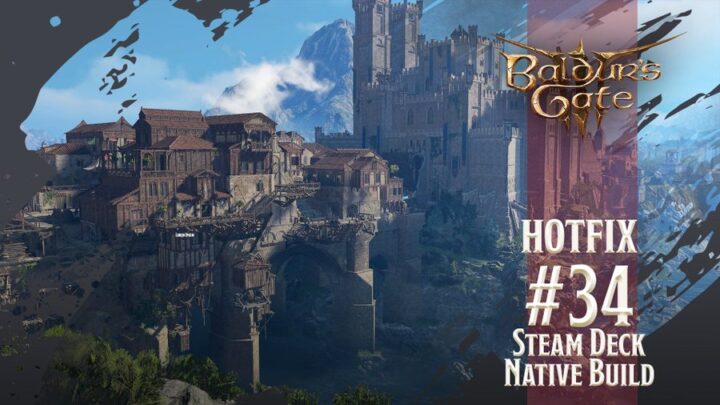 Baldur’s Gate 3 nativo para Steam Deck