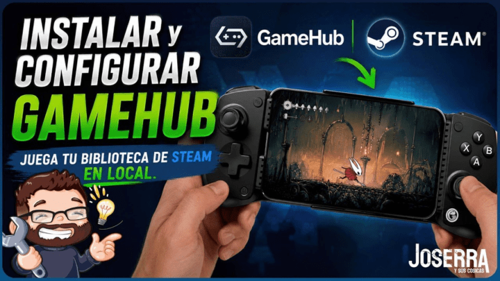 Juegos de Steam en local en tu móvil con GameHub