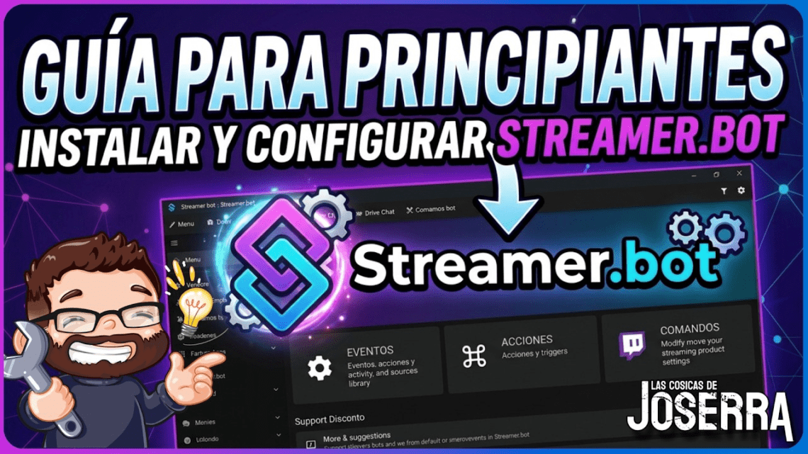 Primeros pasos con Streamer.bot
