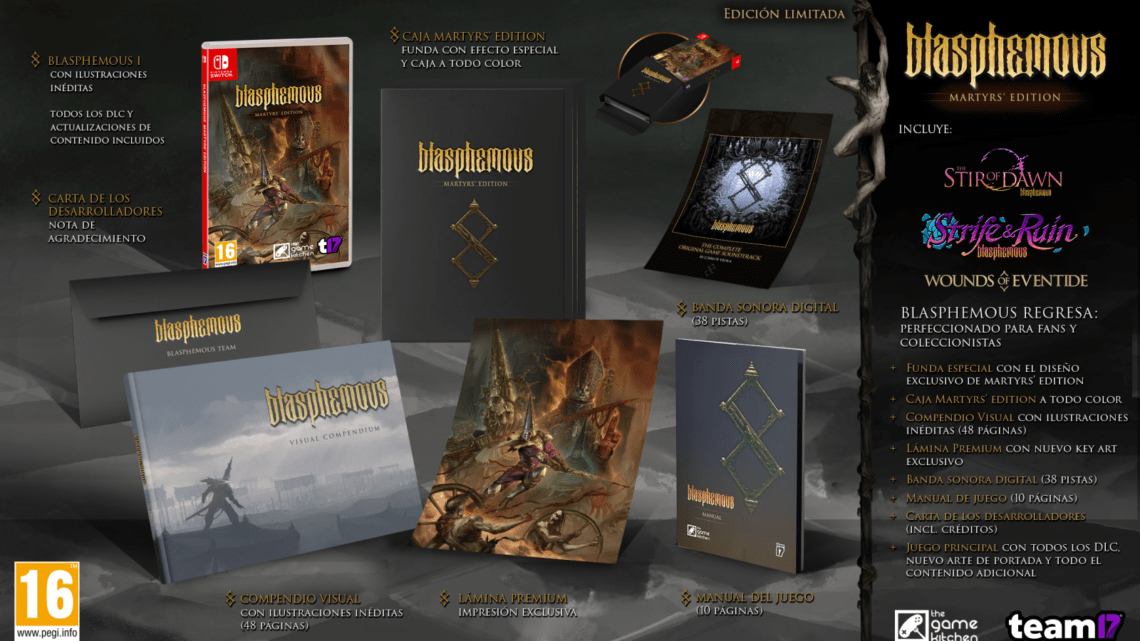 Blasphemous Martyr’s Edition ya disponible para reserva