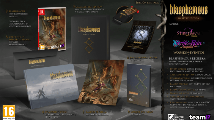 Blasphemous Martyr’s Edition ya disponible para reserva