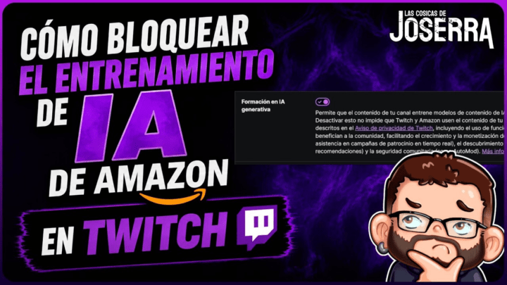Desactiva el uso de tu canal para IA generativa